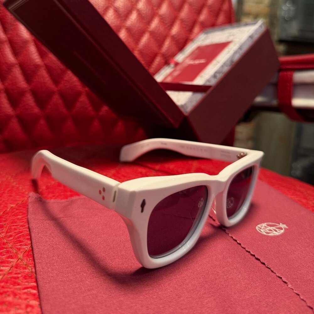 Jacques Marie Mage Dealan White “Mykonos” (JMMDE4B WHITE)